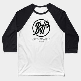 Biff's Auto Detailing (Dark) Baseball T-Shirt